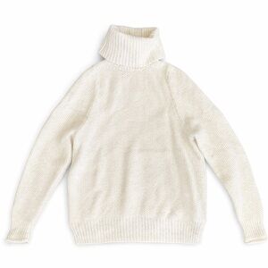 Madewell Cream Turtleneck Sweater